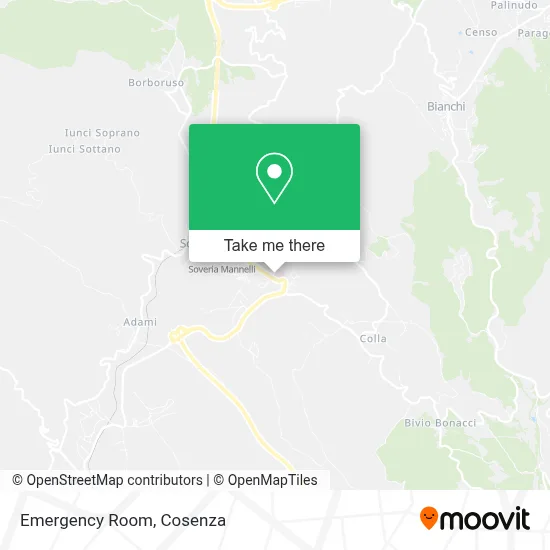 Emergency Room map