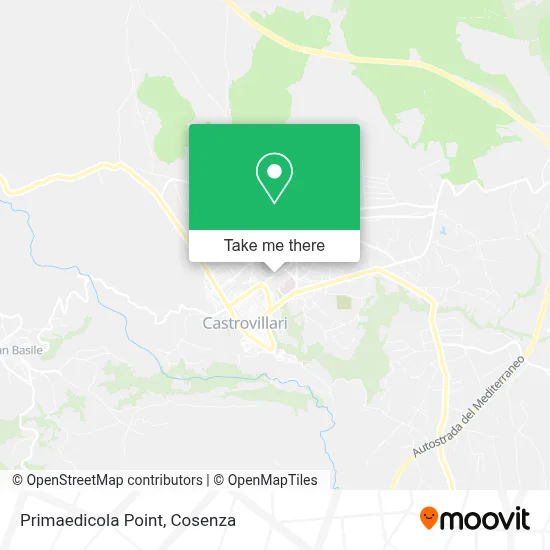 Primaedicola Point map
