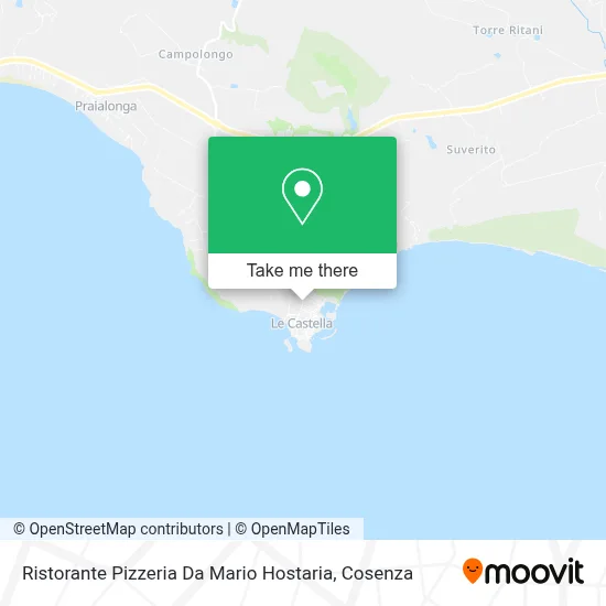 Ristorante Pizzeria Da Mario Hostaria map