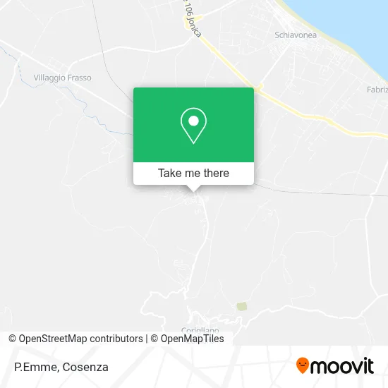 P.Emme map