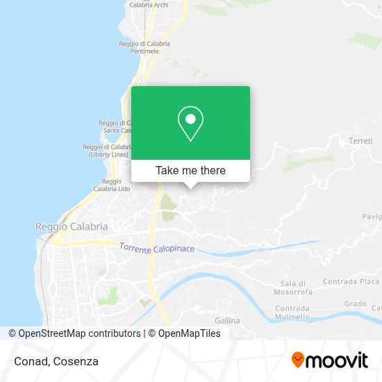 Conad map