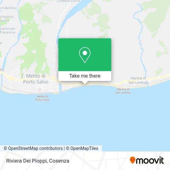 Riviera Dei Pioppi map