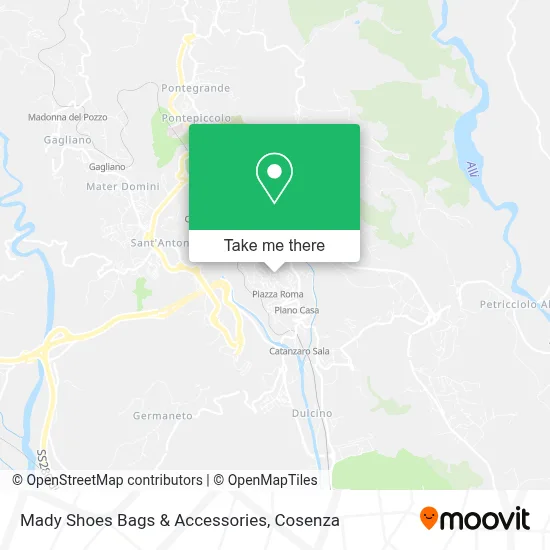 Mady Shoes Bags & Accessories map