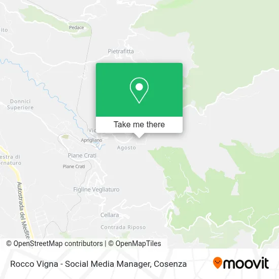 Rocco Vigna - Social Media Manager map