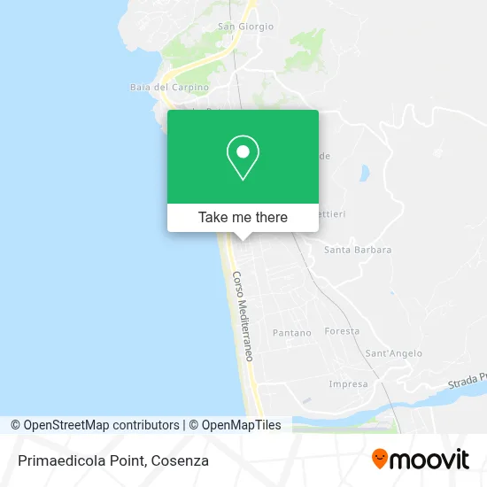 Primaedicola Point map