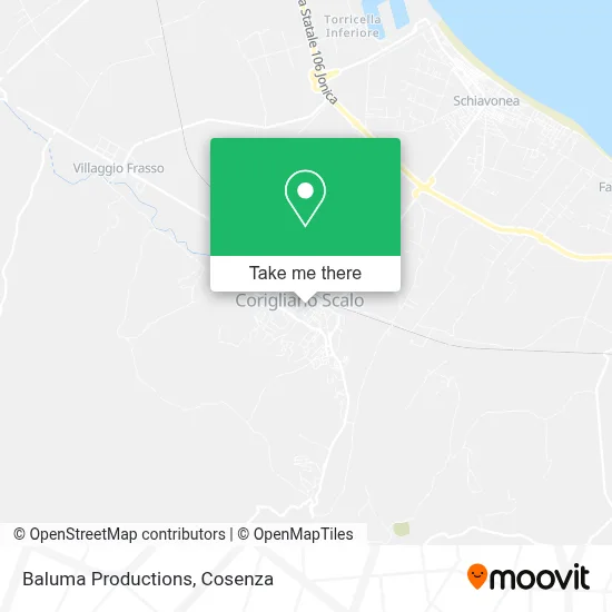 Baluma Productions map