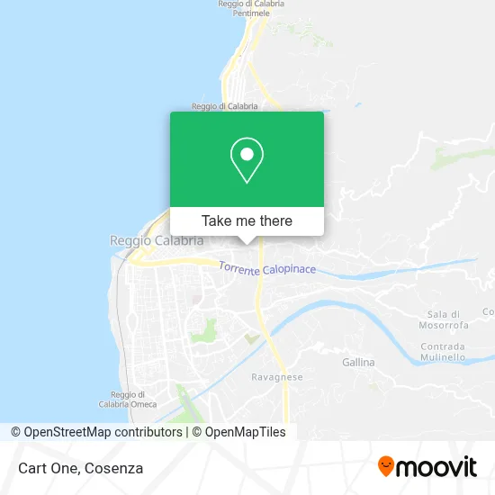 Cart One map