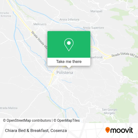 Chiara Bed & Breakfast map