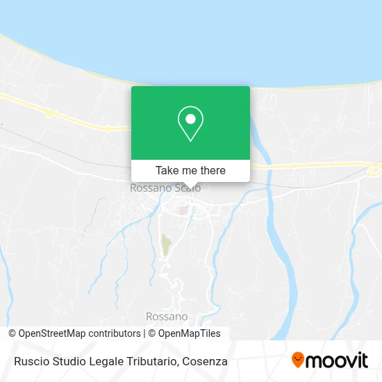 Ruscio Studio Legale Tributario map