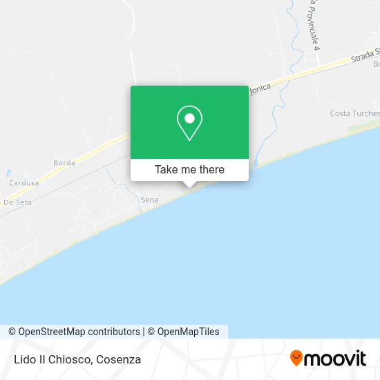 Lido Il Chiosco map