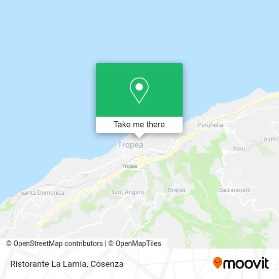 Ristorante La Lamia map