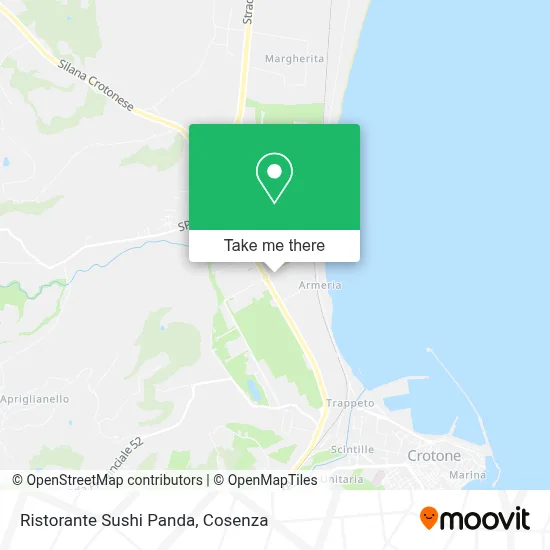 Ristorante Sushi Panda map