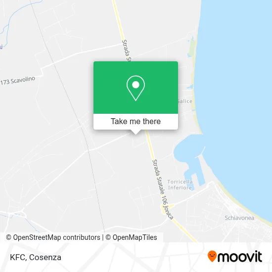 KFC map