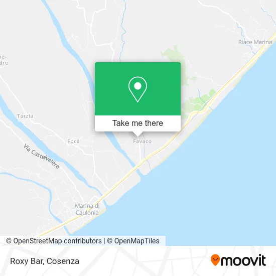 Roxy Bar map