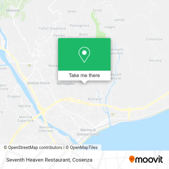 Seventh Heaven Restaurant map