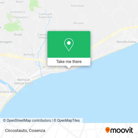 Circostauto map