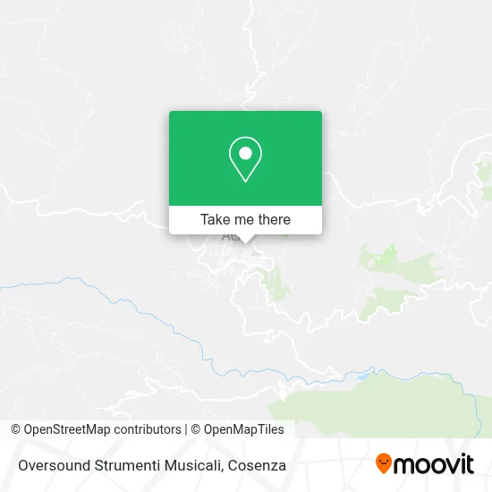 Oversound Strumenti Musicali map