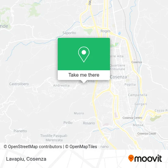 Lavapiu map