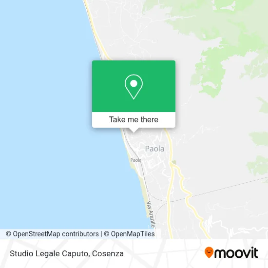 Studio Legale Caputo map