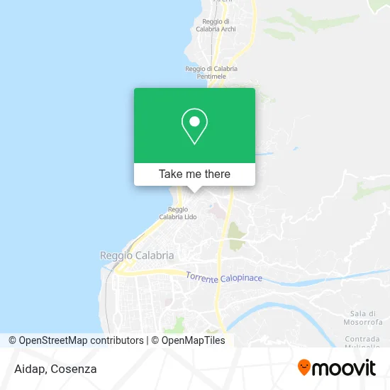 Aidap map