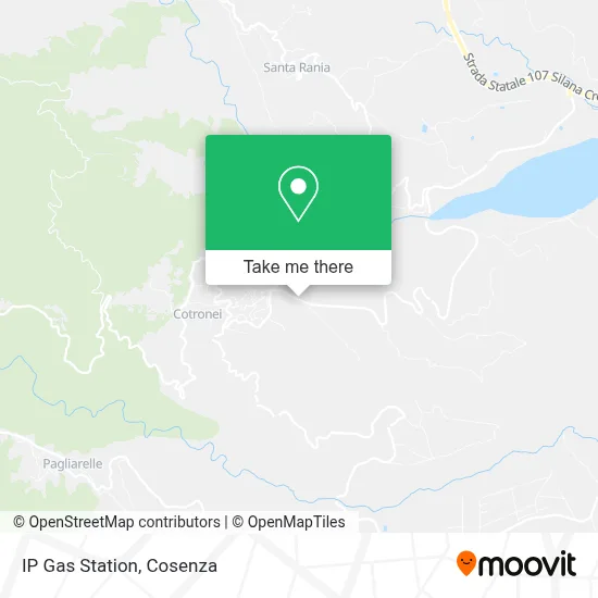 IP Gas Station map