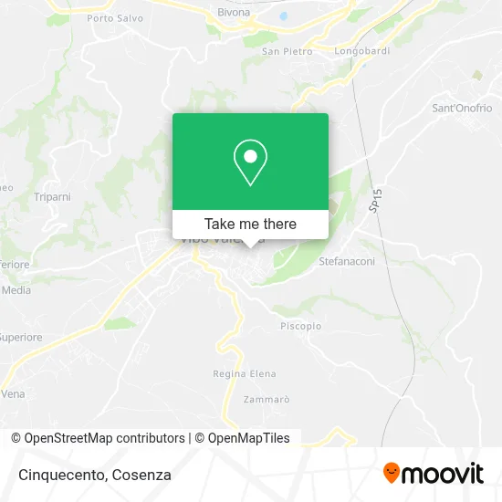Cinquecento map