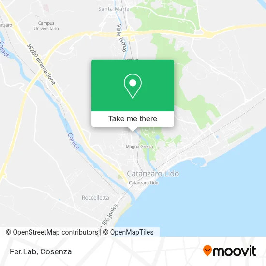 Fer.Lab map