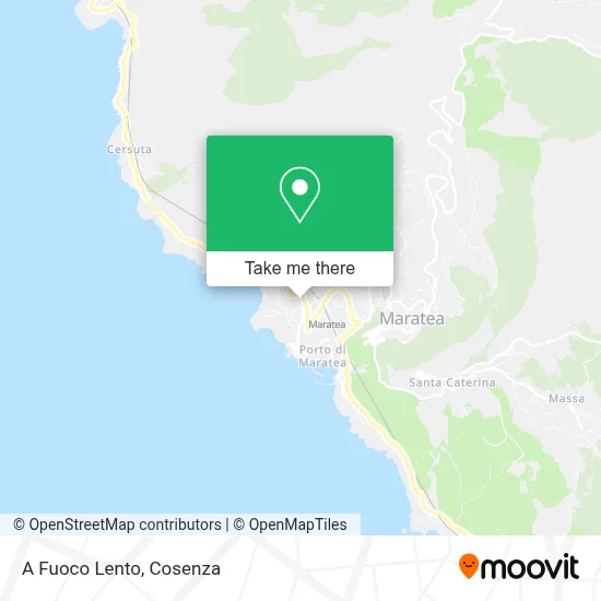 A Fuoco Lento map
