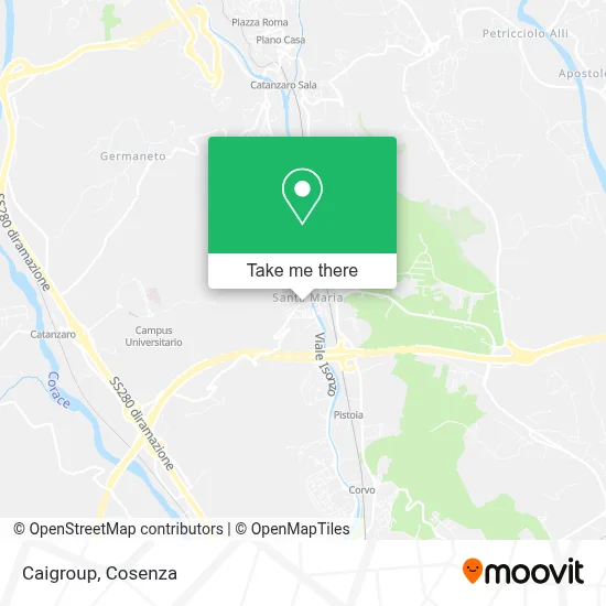 Caigroup map