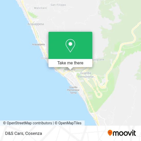 D&S Cars map