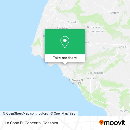 Le Case Di Concetta map