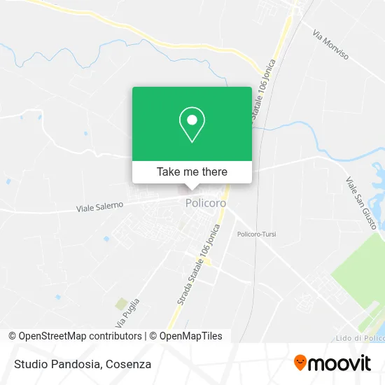 Studio Pandosia map