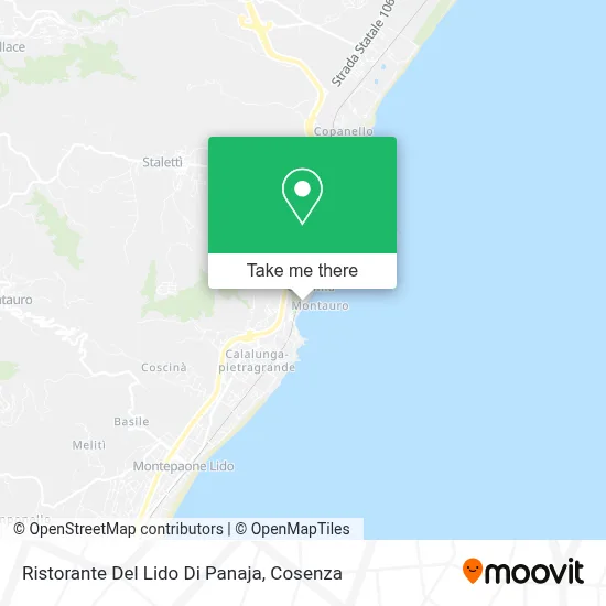 Ristorante Del Lido Di Panaja map