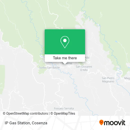 IP Gas Station map