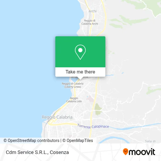 Cdm Service S.R.L. map