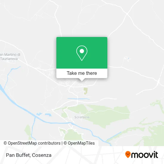 Pan Buffet map