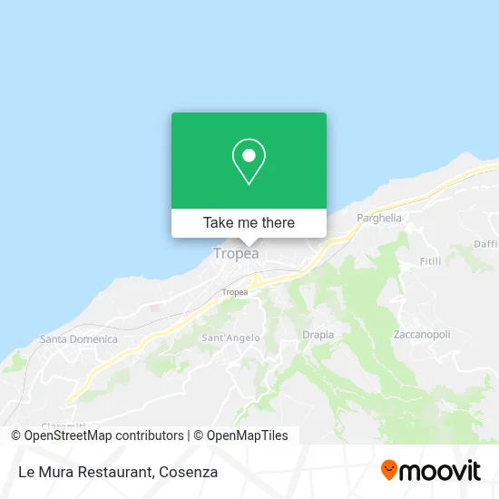 Le Mura Restaurant map