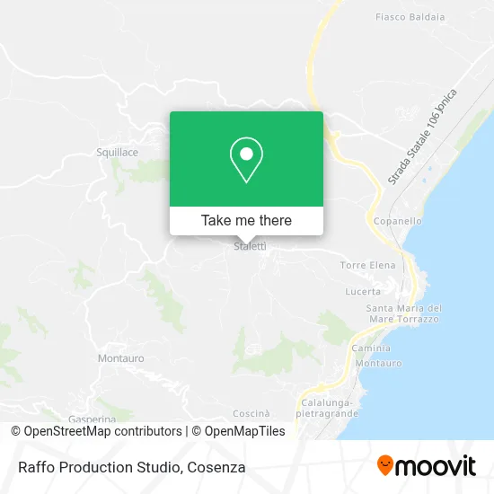 Raffo Production Studio map