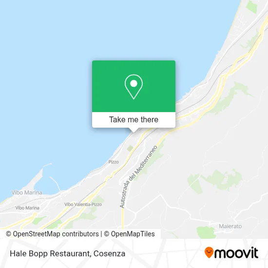 Hale Bopp Restaurant map
