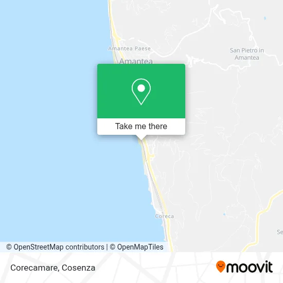 Corecamare map