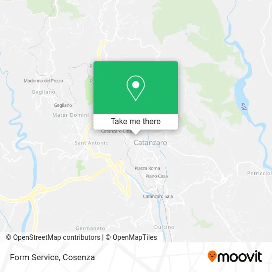 Form Service map