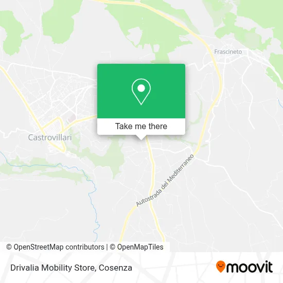 Drivalia Mobility Store map