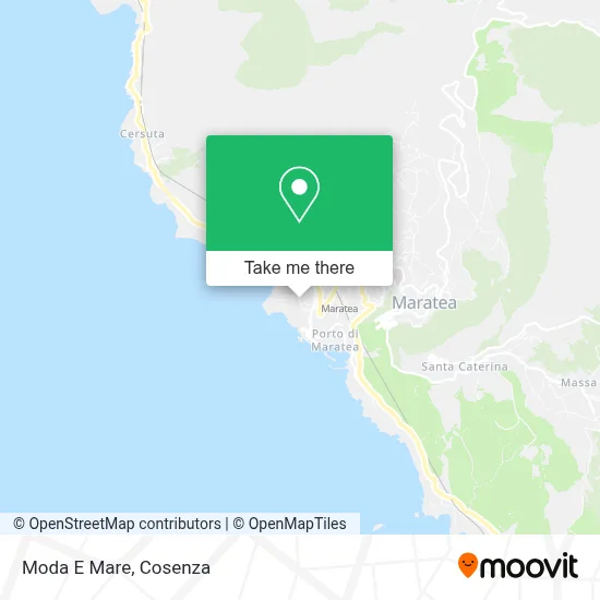 Moda E Mare map