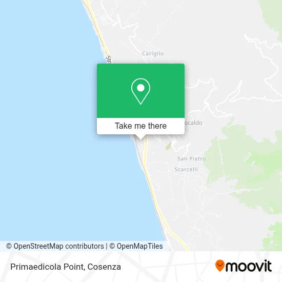 Primaedicola Point map
