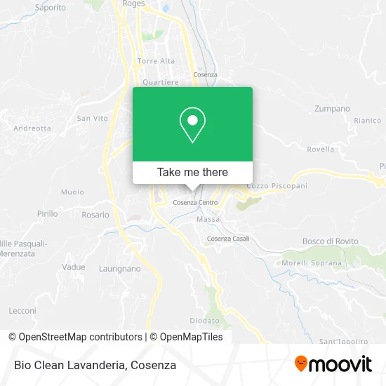 Bio Clean Lavanderia map