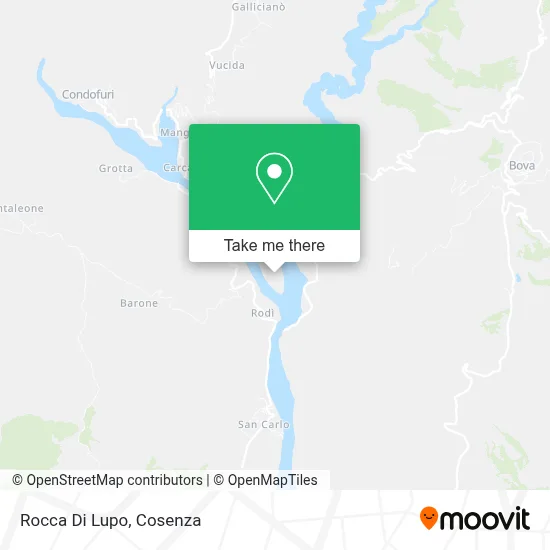 Rocca Di Lupo map
