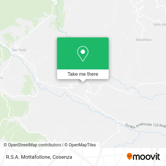 R.S.A. Mottafollone map
