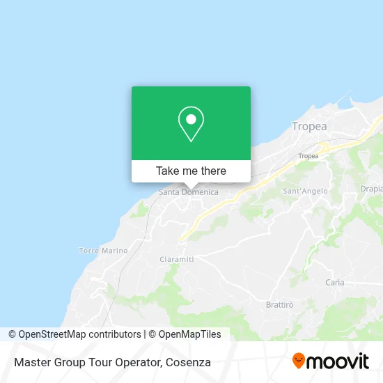 Master Group Tour Operator map