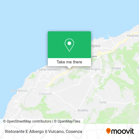 Ristorante E Albergo Il Vulcano map