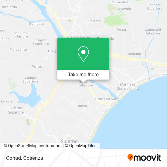 Conad map